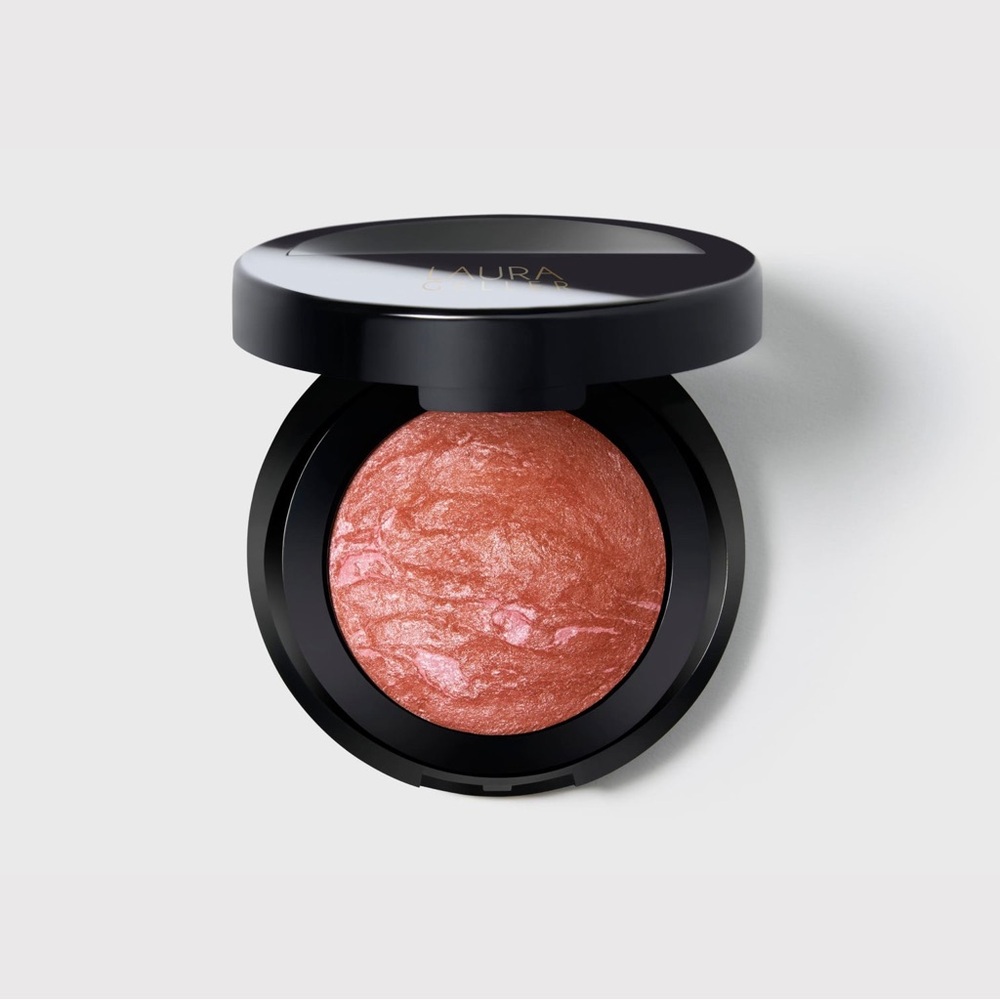 Laura Geller Baked Blush-n-Brighten Marbleized Blush in Pink Grapefruit